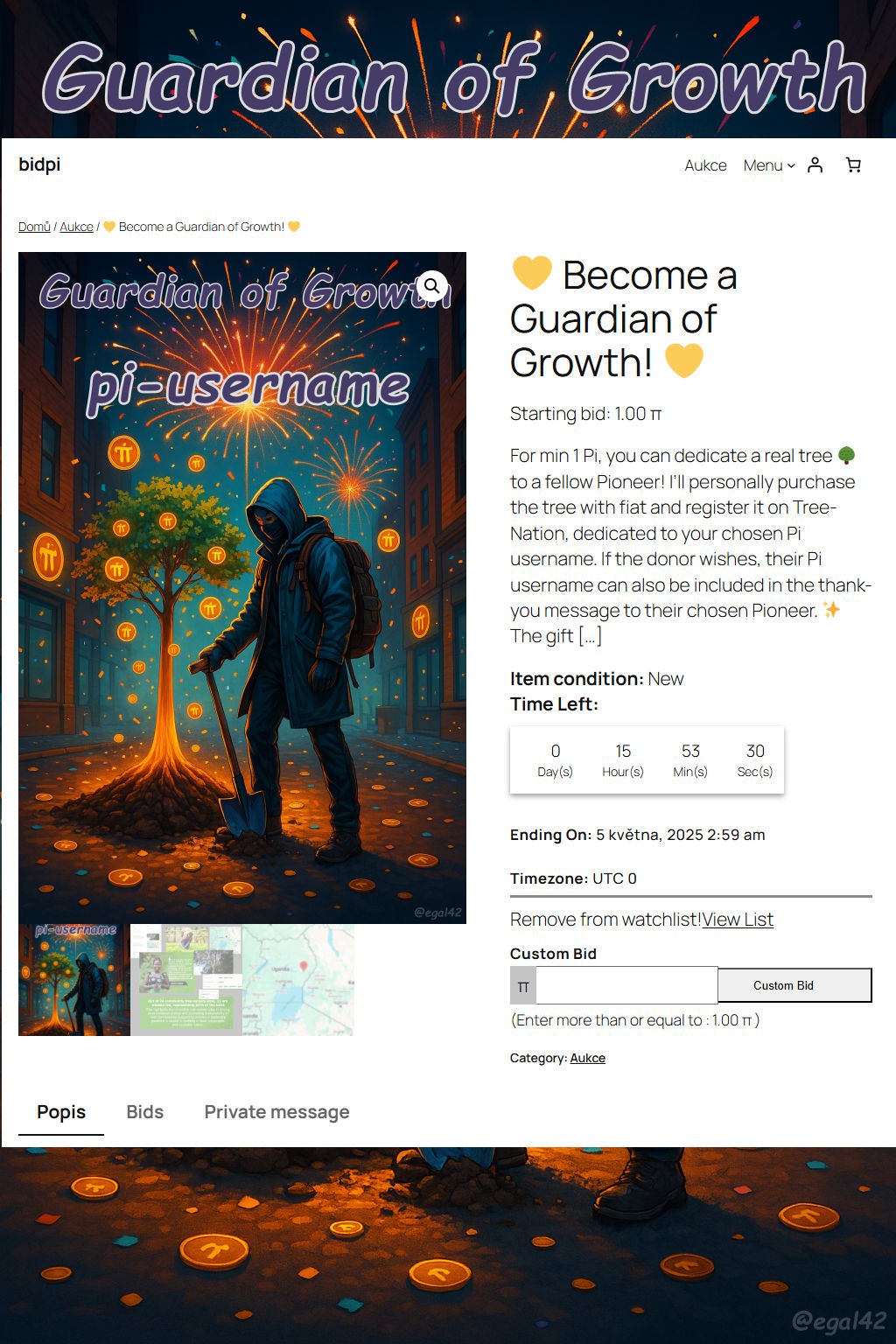 Pioneer Tree aupi_auction